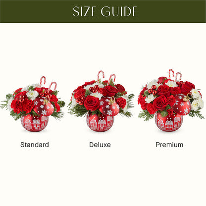 Cheer in the Air Ornament –  Flowers By Mgm, North York ON