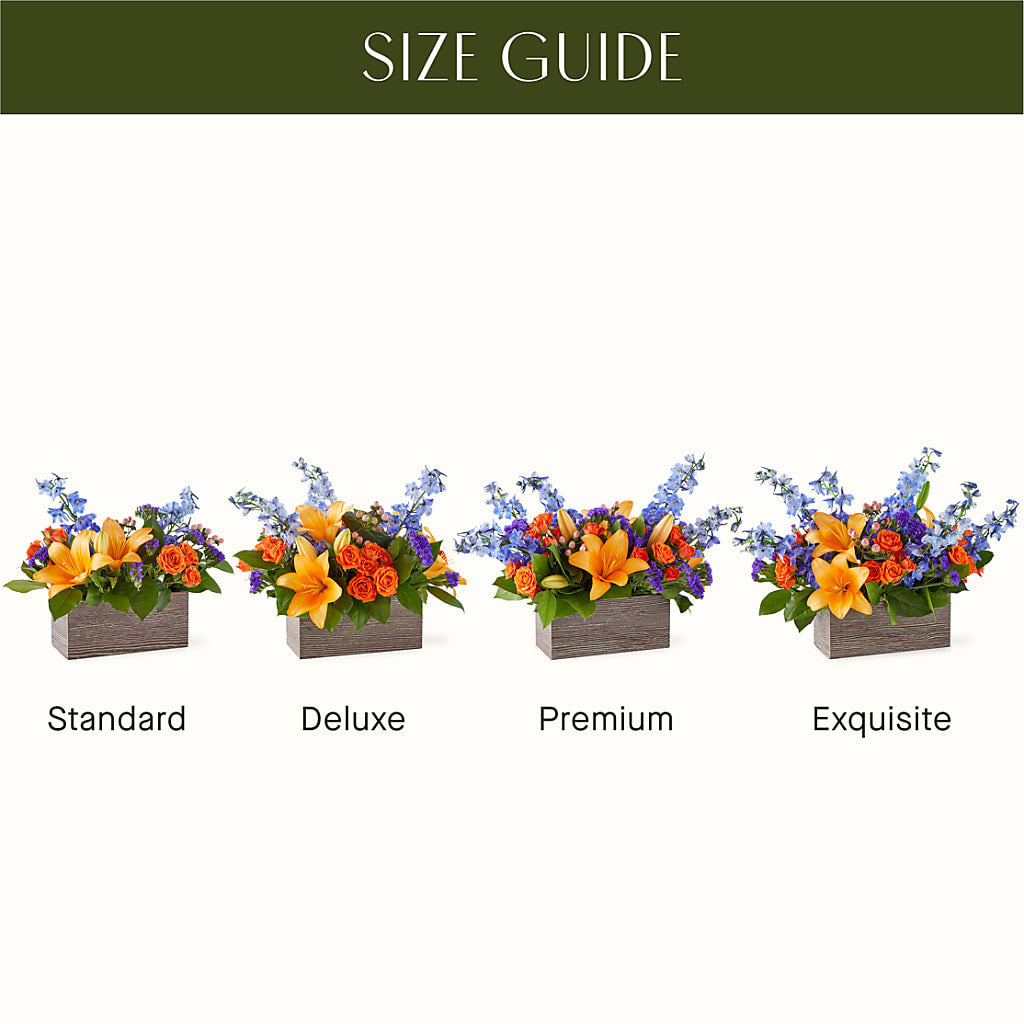 Radiant Citrus Box Bouquet –  Flowers By Mgm, North York ON