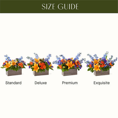 Radiant Citrus Box Bouquet –  Flowers By Mgm, North York ON