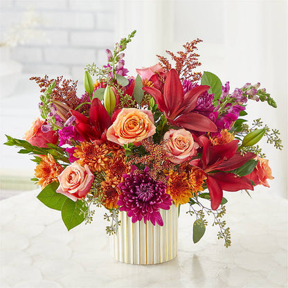 Burgundy Landscape Bouquet –  Flowers By Mgm, North York ON
