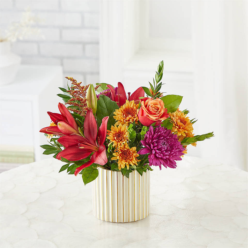 Burgundy Landscape Bouquet –  Flowers By Mgm, North York ON