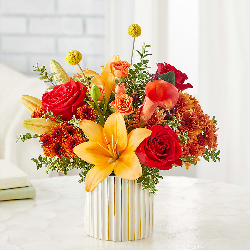 Scarlet Skies Bouquet –  Flowers By Mgm, North York ON