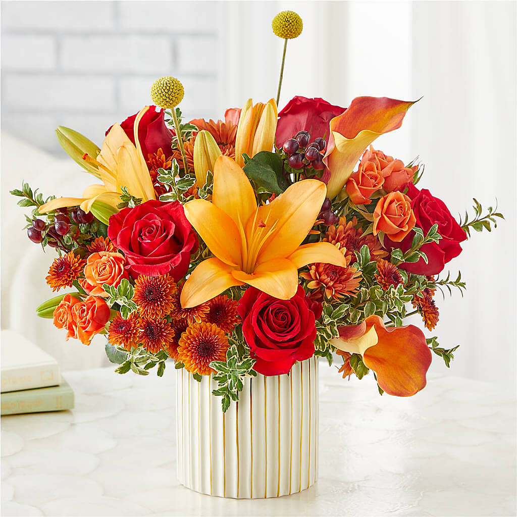 Scarlet Skies Bouquet –  Flowers By Mgm, North York ON