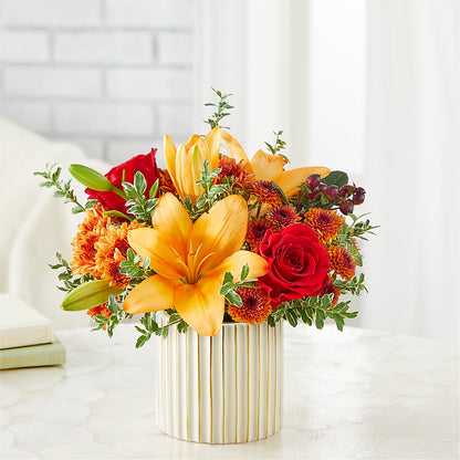 Scarlet Skies Bouquet –  Flowers By Mgm, North York ON