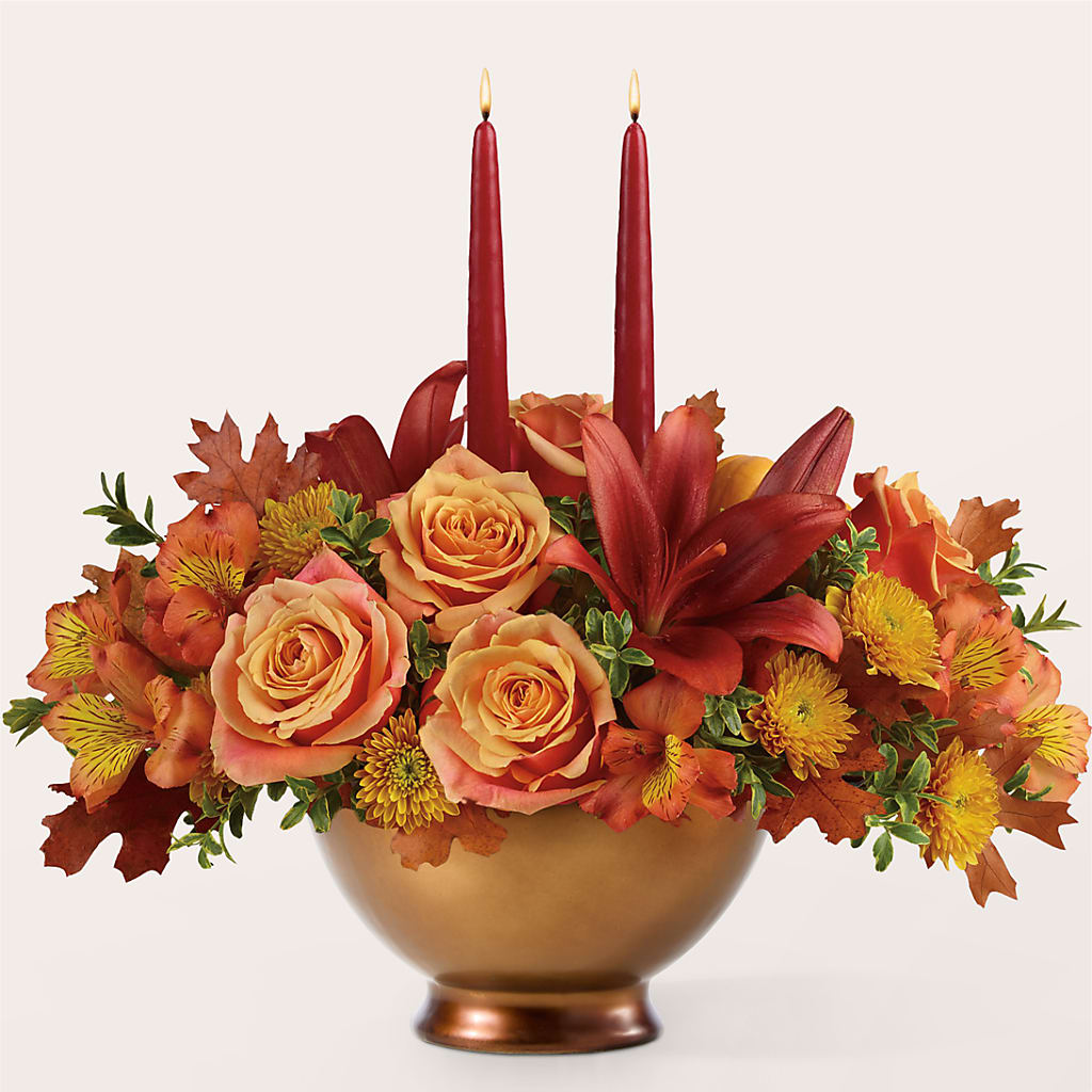 Harvest Table Centerpiece –  Flowers By Mgm, North York ON