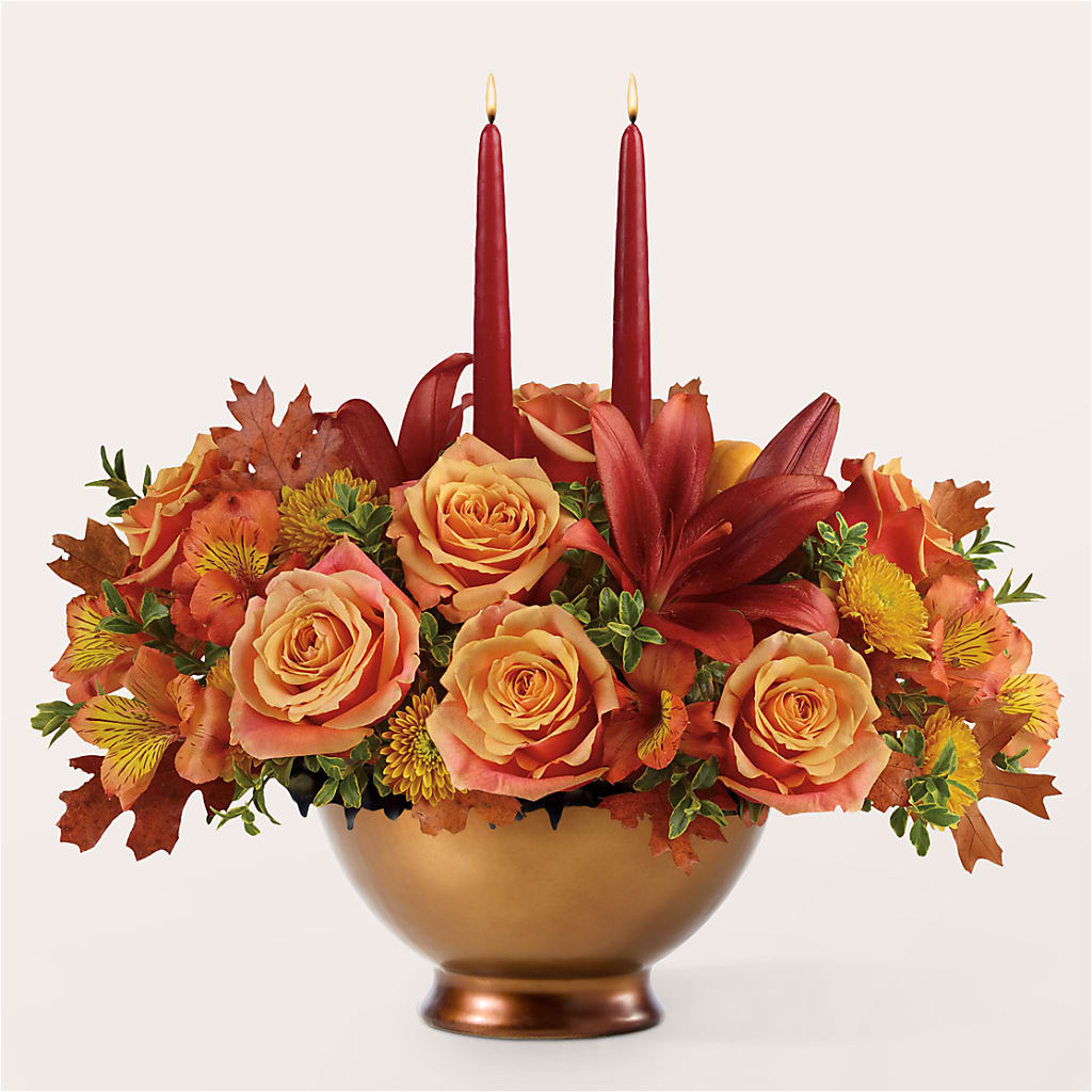 Harvest Table Centerpiece –  Flowers By Mgm, North York ON