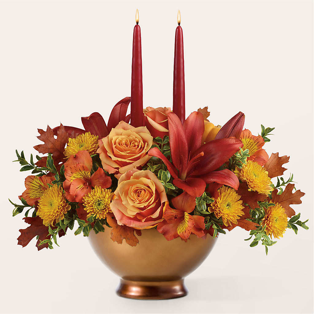 Harvest Table Centerpiece –  Flowers By Mgm, North York ON