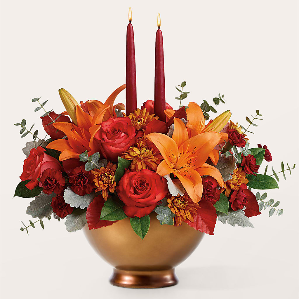 Fruits of Fall Centerpiece –  Flowers By Mgm, North York ON