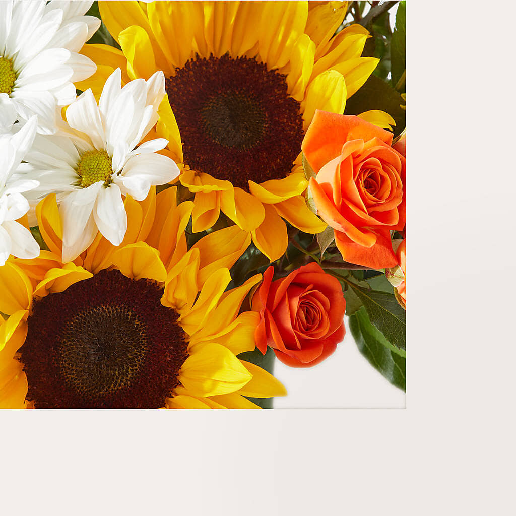 Sun-drenched Blooms Box Bouquet –  Flowers By Mgm, North York ON