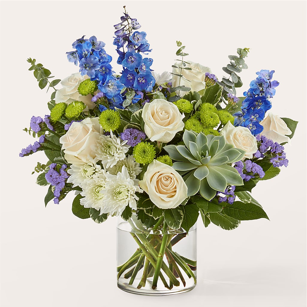 Cerulean Waves Bouquet –  Flowers By Mgm, North York ON