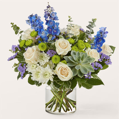 Cerulean Waves Bouquet –  Flowers By Mgm, North York ON