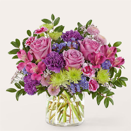 Glass Half Full Bouquet –  Flowers By Mgm, North York ON
