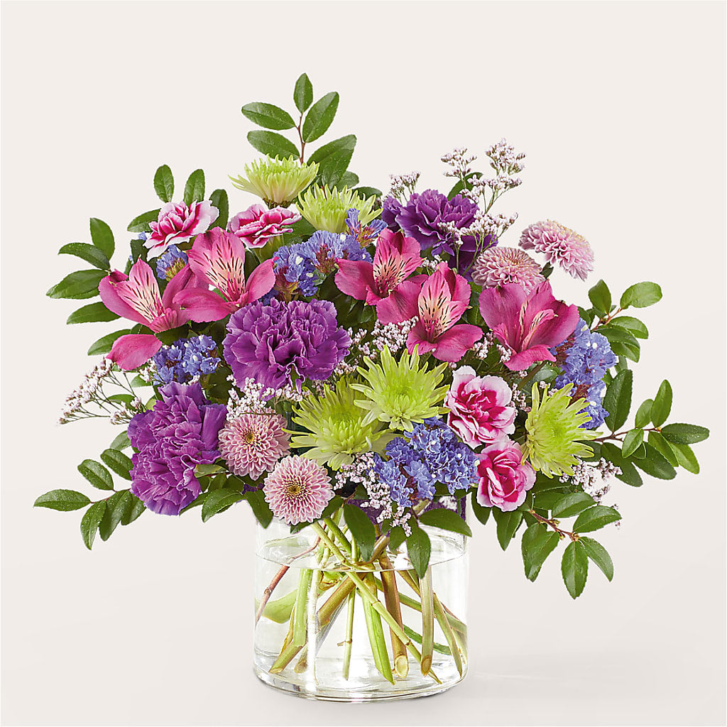 Glass Half Full Bouquet –  Flowers By Mgm, North York ON