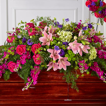 Radiant Tribute Casket Spray –  Flowers By Mgm, North York ON