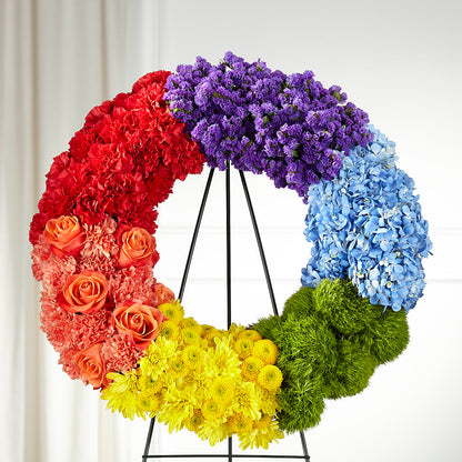 Circle of Love Wreath –  Flowers By Mgm, North York ON
