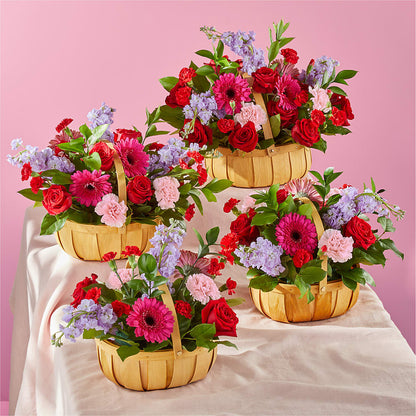 Pink Picnic Basket –  Flowers By Mgm, North York ON