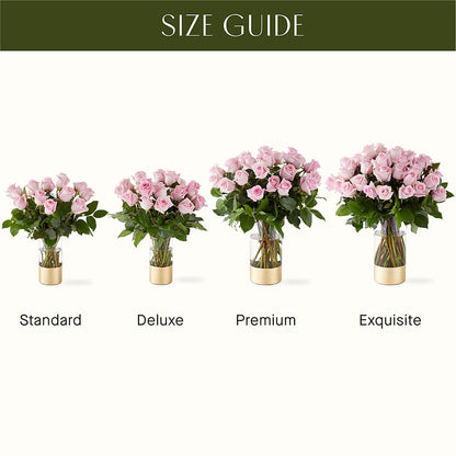 Picture Perfect Pink Rose Bouquet –  Flowers By Mgm, North York ON