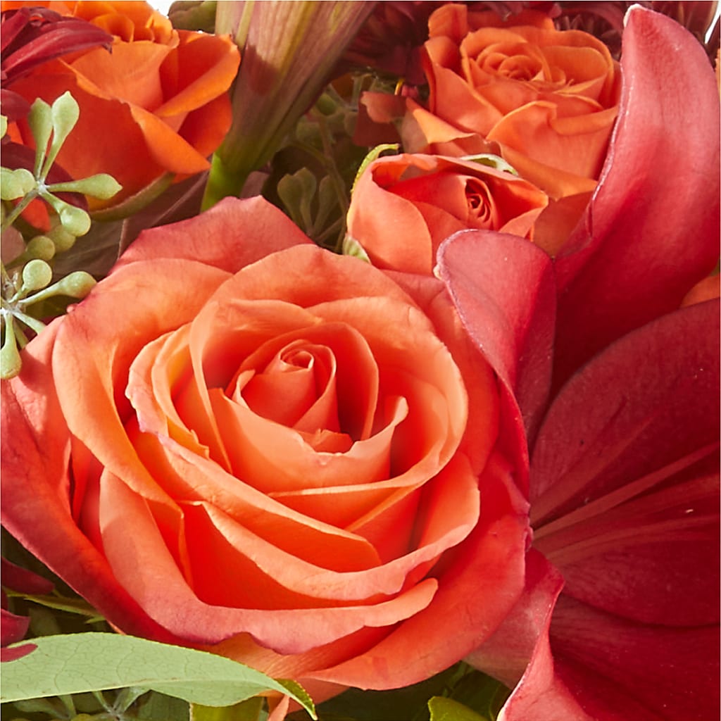 Crimson Leaves Bouquet –  Flowers By Mgm, North York ON