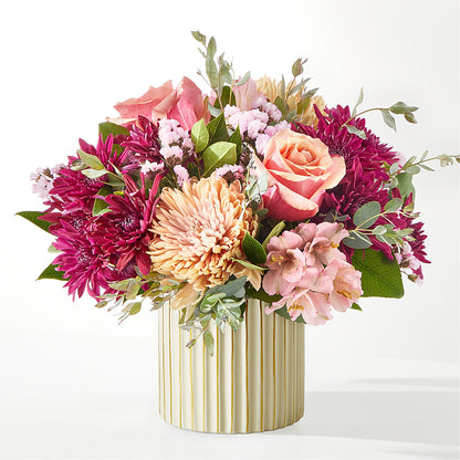 Berry Cobbler Bouquet with Ivory Vase –  Flowers By Mgm, North York ON