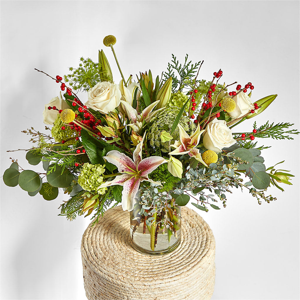 Berry & Bright Bouquet –  Flowers By Mgm, North York ON