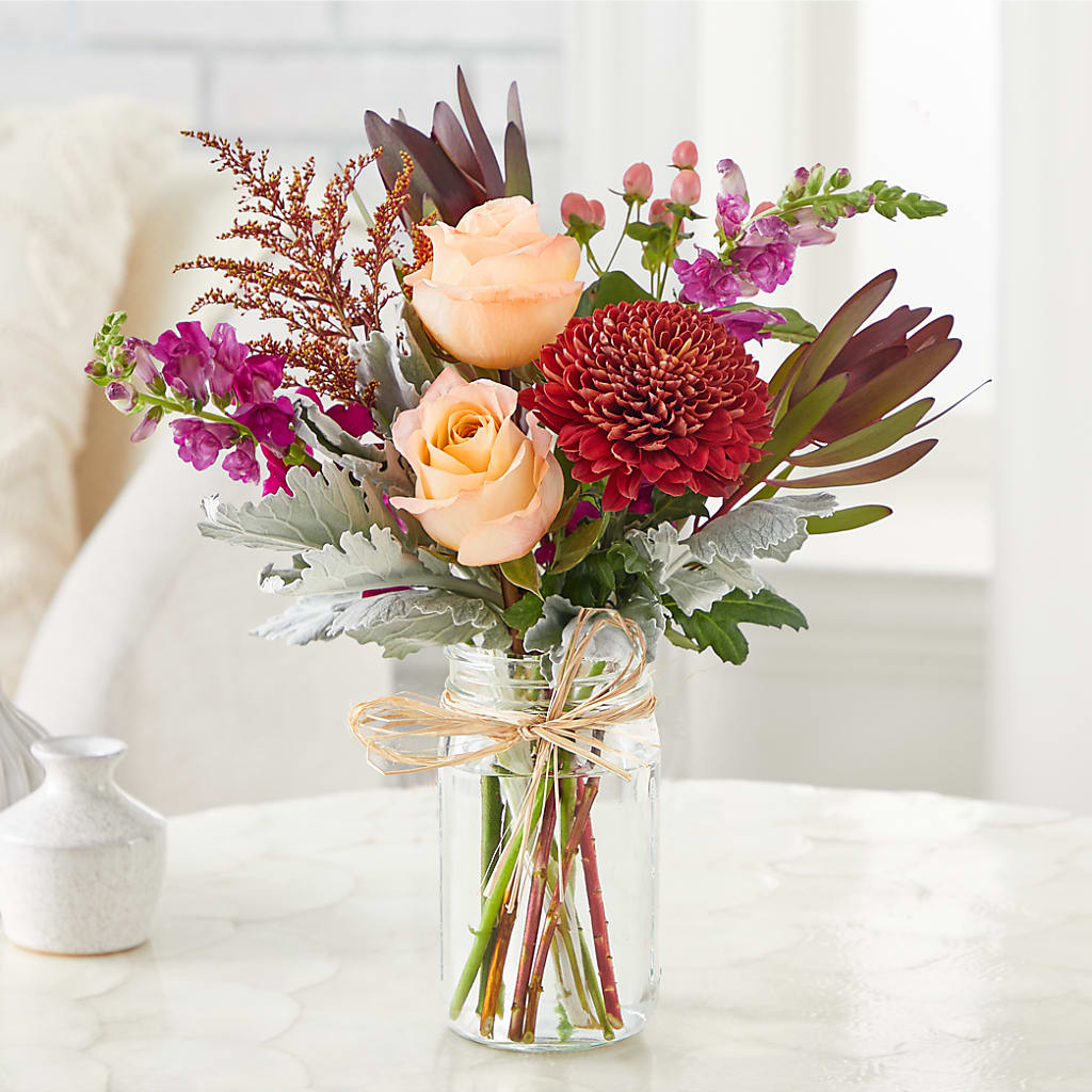 Moody Hues Bouquet –  Flowers By Mgm, North York ON