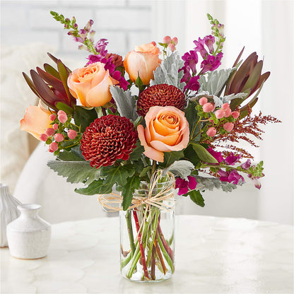 Moody Hues Bouquet –  Flowers By Mgm, North York ON