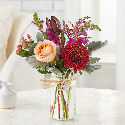 Moody Hues Bouquet –  Flowers By Mgm, North York ON
