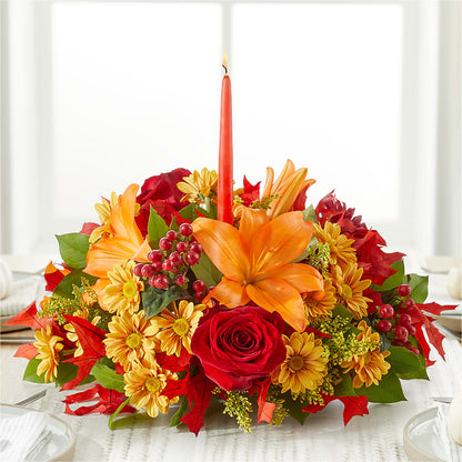 Autumn's Embrace Centerpiece –  Flowers By Mgm, North York ON