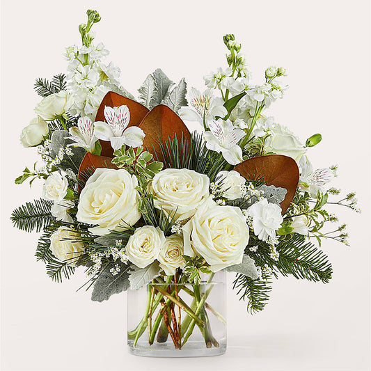 Fresh Snowfall Bouquet –  Flowers By Mgm, North York ON