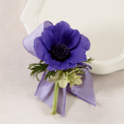 Purple Passion Boutonniere –  Flowers By Mgm, North York ON