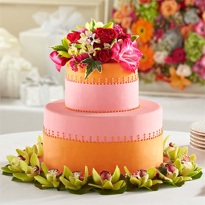 Sweet Citrus Cake Decor –  Flowers By Mgm, North York ON