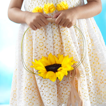 Sweet Sunshine Flower Girl Bouquet –  Flowers By Mgm, North York ON