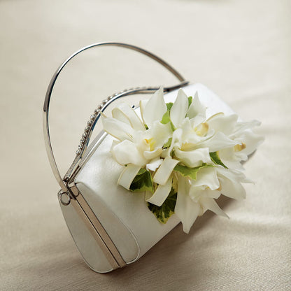 White Purse Decor –  Flowers By Mgm, North York ON