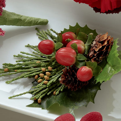 Red Berry Boutonniere –  Flowers By Mgm, North York ON