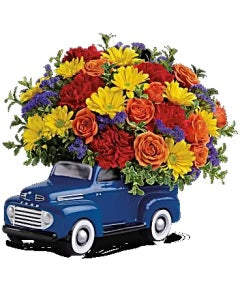 Teleflora's '48 Ford Pickup Bouquet