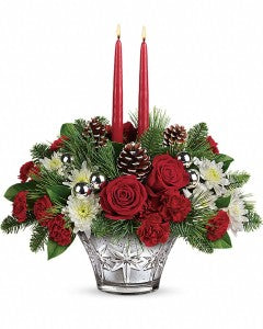 Teleflora's Sparkling Star Centerpiece